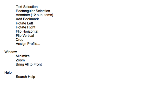 Menu Structure 3